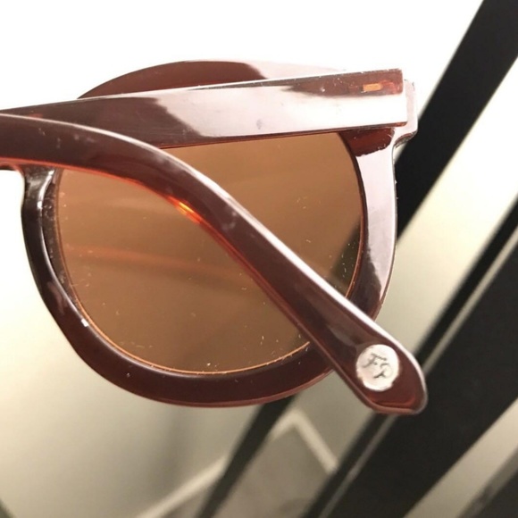 Free People Rose Colored Sunglasses - Picture 2 of 4